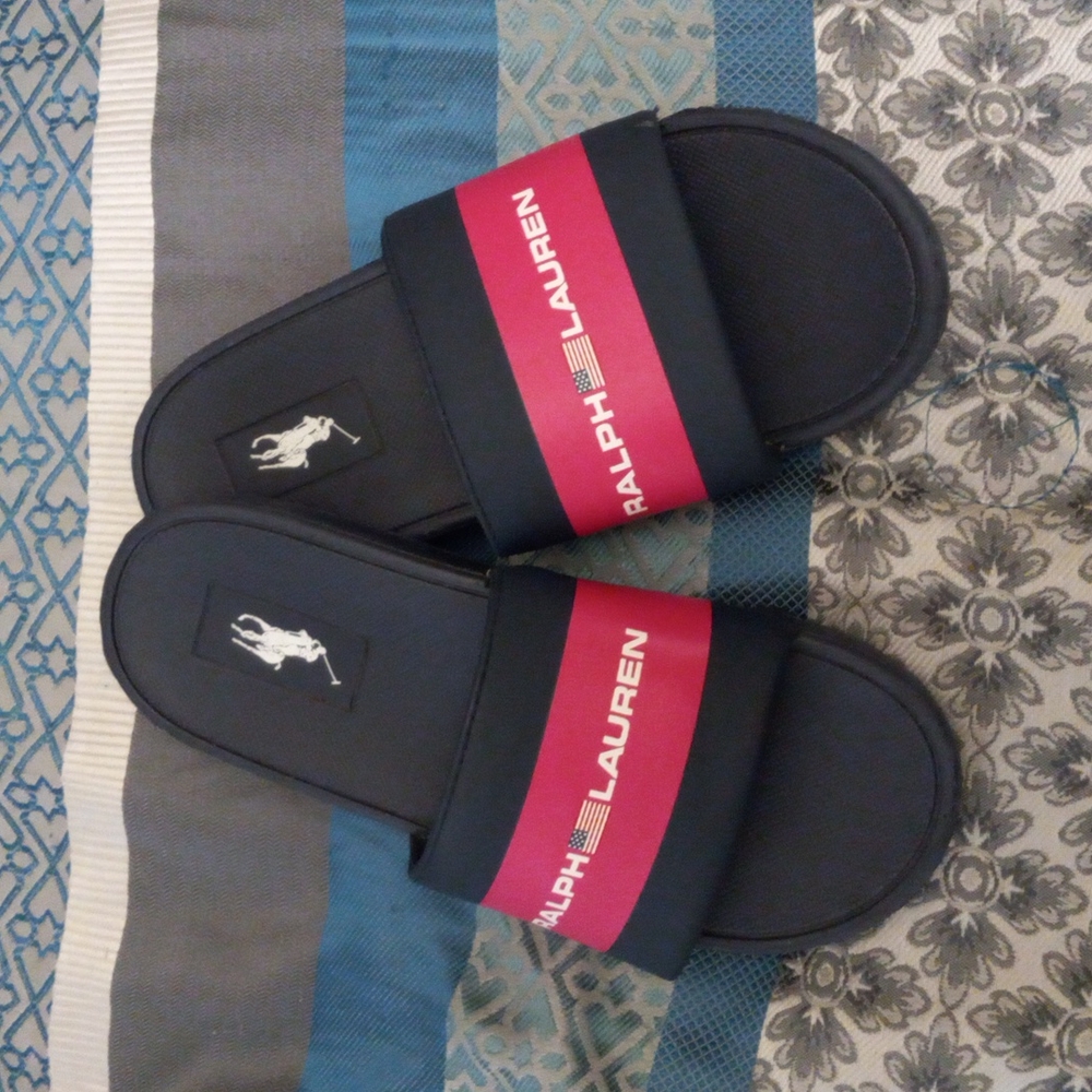 Ralph Lauren Little Girls Slides